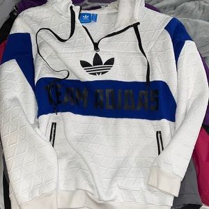 ADIDAS ORIGINALS HALF ZIP HOODIE